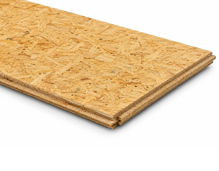 OSB 3 Verlegeplatten 18 mm mit Nut und Feder 205 x 67,5 cm