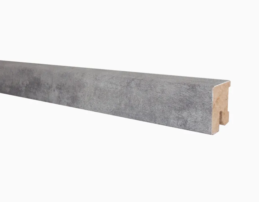 Ziro Sockelleiste Graphit Beton für Vinylan object - mit Mindermenge